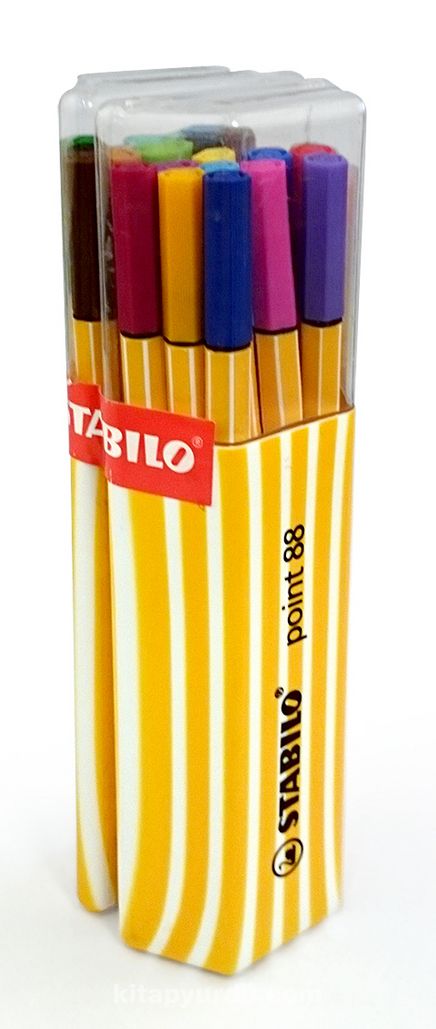 Stabilo Point 88 Twın-pack Keçeli Kalem (20 Renk)