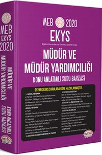 2020 MEB EKYS Müdür Ve Müdür Yardımcılığı Konu Anlatımlı Soru Bankası