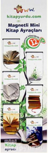 Magnetli Mini Kitap Ayraçları / Kitap Temalı