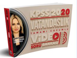 2020 KPSS Vatandaşlık Tamamı Çözümlü Video Soru Bankası