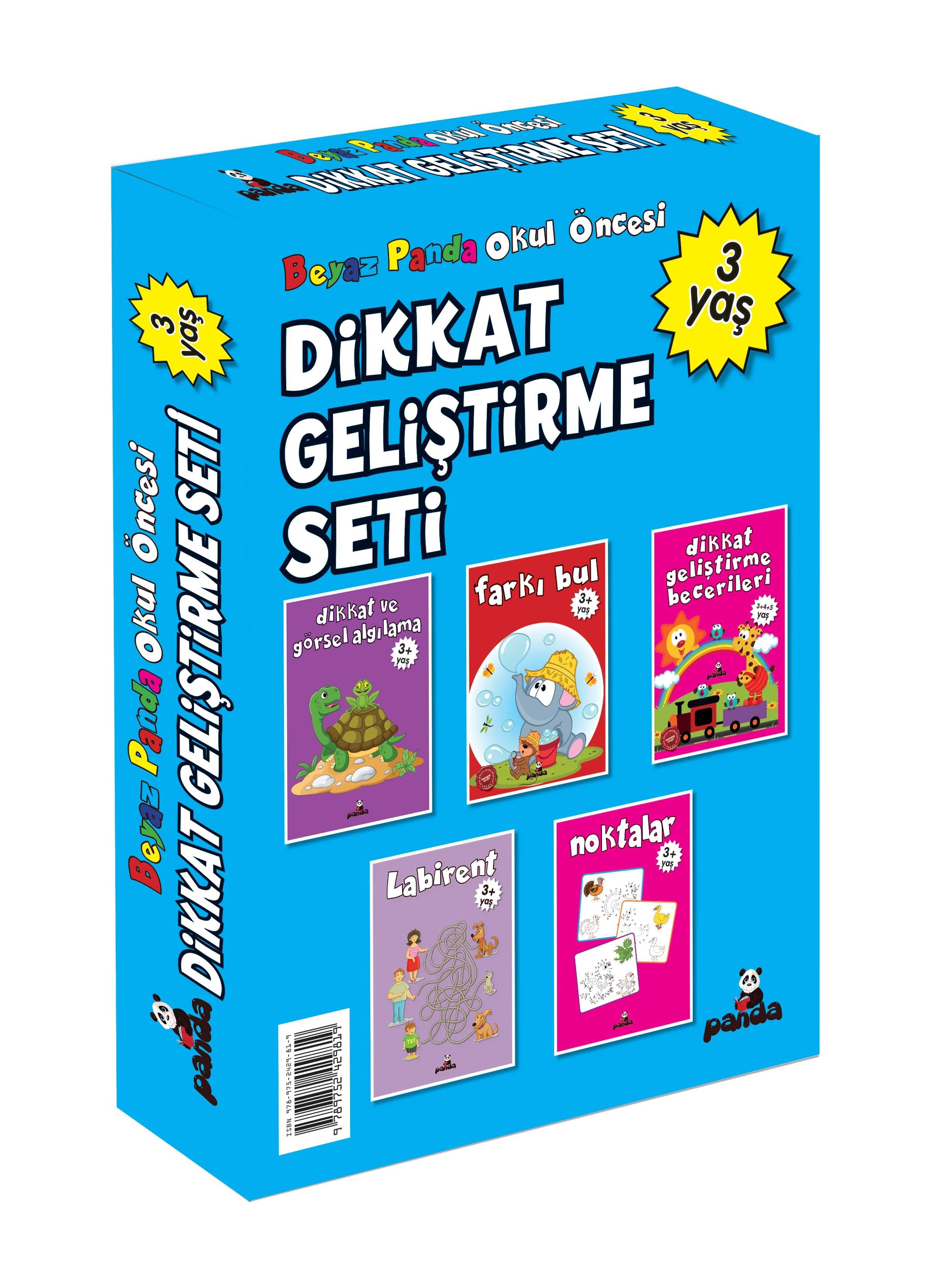 3 Yaş Dikkat Geliştirme Seti (Pedagog Afife Çoruk) Fiyatı