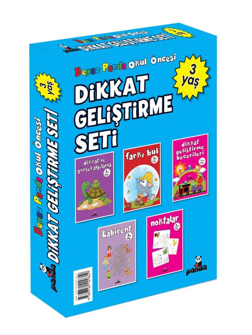 3 Yaş Dikkat Geliştirme Seti (Pedagog Afife Çoruk) Fiyatı