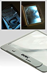 Büyüteçli Kitap Okuma Lambası (Model 2012)