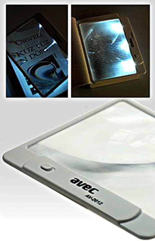 Büyüteçli Kitap Okuma Lambası (Model 2012)