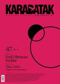 Karabatak İki Aylık Edebiyat ve Sanat Dergisi Kasım-Aralık 2019 Sayı:47