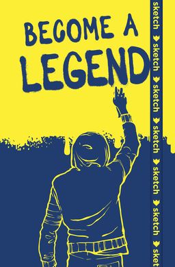 Become a Legend - Özel Tasarım Defter (Kalem Tutacağı Hediyeli)