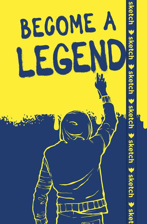Become a Legend - Özel Tasarım Defter (Kalem Tutacağı Hediyeli)