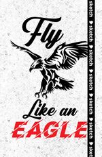 Fly Like an Eagle - Özel Tasarım Defter (Kalem Tutacağı Hediyeli)