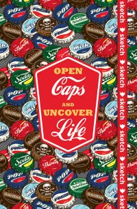 Open Caps and Uncover Life - Özel Tasarım Defter (Kalem Tutacağı Hediyeli)