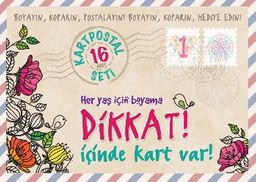 Dikkat! İçinde Kart Var! 1 (Her Yaş İçin Boyama)