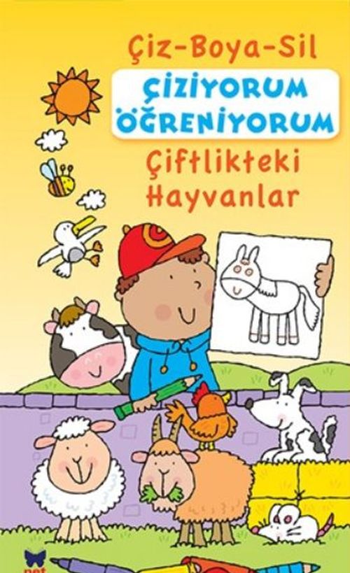 Çiziyorum Öğreniyorum - Çiftlikteki Hayvanlar