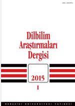 Dilbilim Araştırmaları Dergisi 2015/1