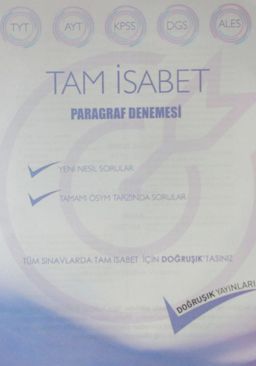 Tam İsabet Paragraf Denemesi