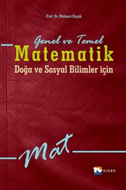 Genel ve Temel Matematik Doğa ve Sosyal Bilimler için