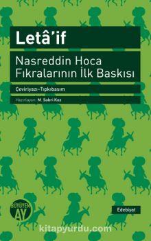 Leta'if & Nasreddin Hoca Fıkralarının İlk Baskısı - Bilinmeyen Yazar