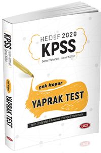 KPSS Genel Yenetek-Genel Kültür  Çek Kopar Yaprak Test