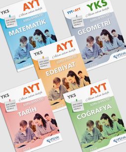 AYT Eşit Ağırlık Soru Bankaları Seti (5'li) 