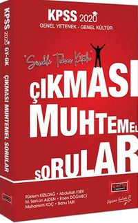 2020 KPSS Genel Yetenek Genel Kültür Çıkması Muhtemel Sorular