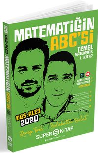 2020 DGS ALES Matematiğin Abc'si Temel Matematik 1. Kitap 