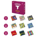 IQ, Dikkat ve Yetenek Geliştiren Kitaplar Serisi  9'lu Set (Dot, Paint, Draw, Cube, Solve, Find,  Coordinate, Matrix, Algorithm)