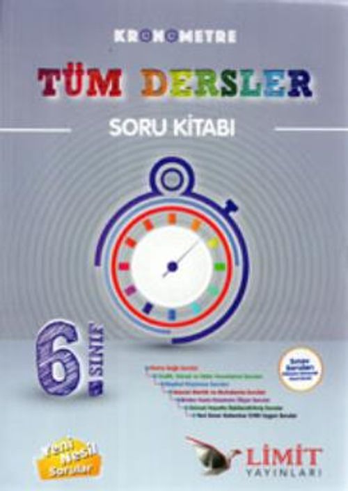 6. Sınıf Kronometre Tüm Dersler Soru Bankası