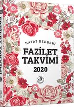 Fazilet Takvimi 1. Bölge Ciltli Takvim (10x14)