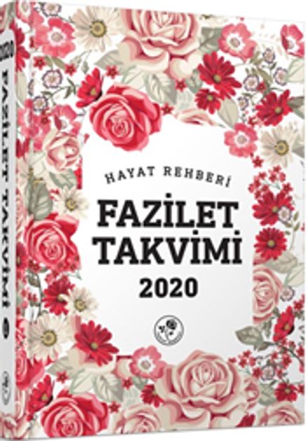 Fazilet Takvimi 1. Bölge Ciltli Takvim (10x14)