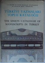 Türkiye Yazmaları Toplu Kataloğu / Antalya - Tekelioğlu Kod:1-X-3