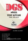 2020 DGS Sözel Test Kitabı Türkçe- Sözel Mantık