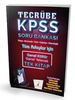 2020 KPSS Tecrübe Genel Yetenek Genel Kültür Tüm Adaylar İçin Dijital Çözümlü Soru Bankası