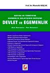 Devlet ve Egemenlik & Batı'da ve T&uuml;rkiye'de Egemenlik Anlayışının Değişimi (Eski Kavramlar - Yeni Anlamlar)