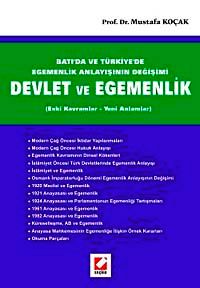 Devlet ve Egemenlik & Batı'da ve Türkiye'de Egemenlik Anlayışının Değişimi (Eski Kavramlar - Yeni Anlamlar)