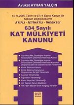 634 Sayılı Kat Mülkiyeti Kanunu