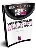 2020 KPSS Vatandaşlık Tamamı Çözümlü 22 Deneme