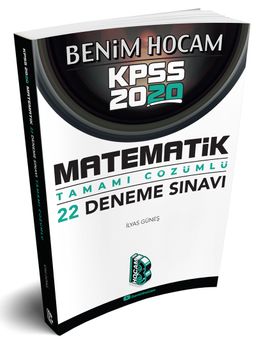2020 KPSS Matematik Tamamı Çözümlü 22 Deneme