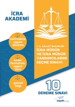 İcra Müdür ve İcra Müdür Yardımcılarını Seçme Sınavı 10 Deneme