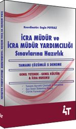 İcra Müdür ve İcra Mü Sınavlarına Hazırlık 