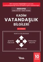 2020 KPSS Genel Kültür Genel Yetenek Kadim Vatandaşlık Bilgileri
