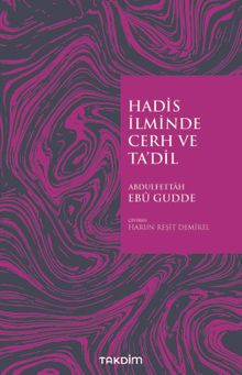 Hadis İlminde Cerh ve Ta'dil