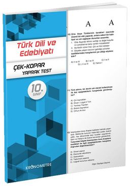 10. Sınıf Türk Dili ve Edebiyatı Çek-Kopar Yaprak Test