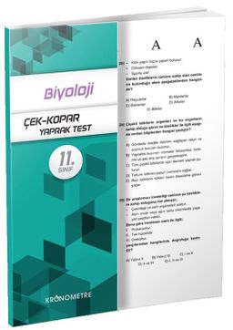 11. Sınıf Biyoloji Yaprak Test 