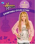 Çıkartmalı Oyun Kitabı-Hannah Montana