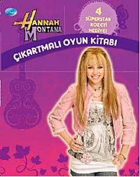 Çıkartmalı Oyun Kitabı-Hannah Montana