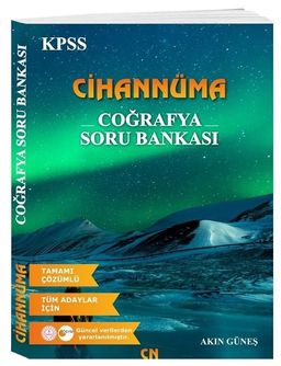 2020 KPSS Cihannüma Coğrafya Soru Bankası Çözümlü 