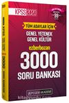 2020 KPSS Genel Yetenek Genel Kültür Ezberbozan 3000 Soru Bankası