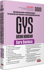 2020 Türkiye Kamu Kurumları ve Bağlı Kuruluşları Personeli GYS ve Unvan Değişikliği Ortak Konular Soru Bankası