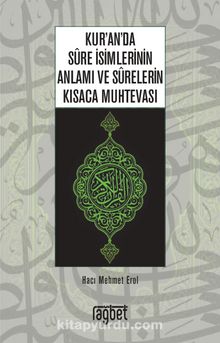 Kur’an’da Sure İsimlerinin Anlamı ve Surelerin Kısaca Muhtevası - Hacı Mehmet Erol