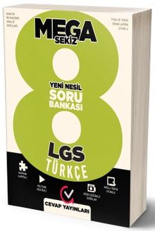 8. Sınıf LGS Mega Türkçe Soru Bankası  