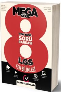 8. Sınıf LGS Mega Fen Bilimleri Soru Bankası