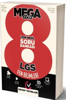 8. Sınıf LGS Mega Fen Bilimleri Soru Bankası